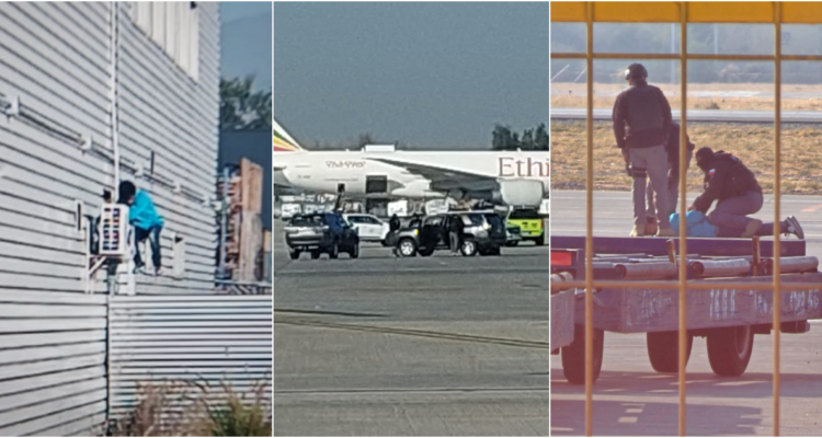 Nuevo incidente de seguridad en Aeropuerto de Santiago: atrapan a polizón que intentó subirse a avión