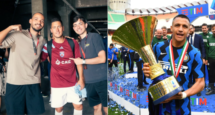 Influencers dominicanos se ganan el odio de Chile al ningunear a Alexis Sánchez junto a Eden Hazard.