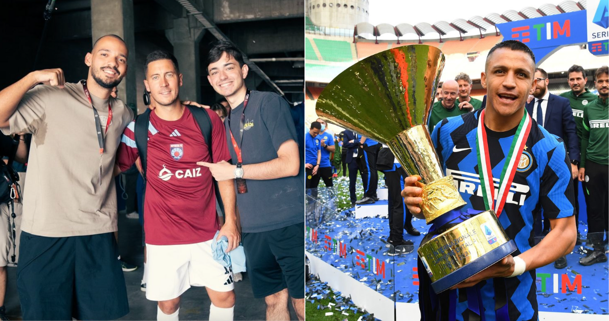 Influencers dominicanos se ganan el odio de Chile al ningunear a Alexis Sánchez junto a Eden Hazard.