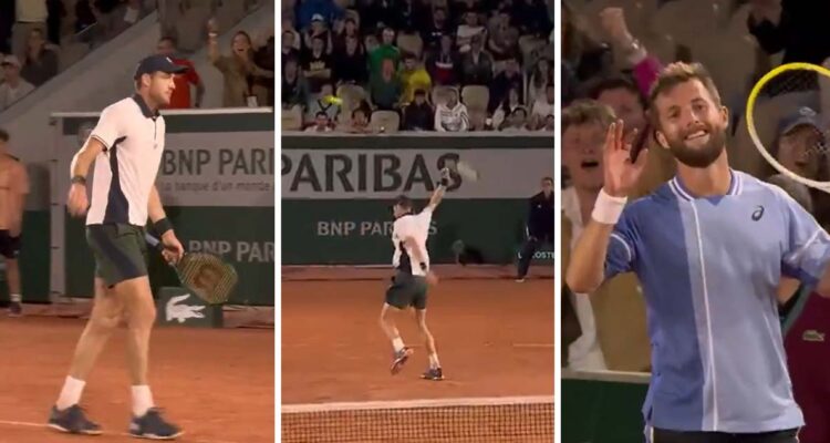 Nicolás Jarry se despachó impactante punto ante Moutet.