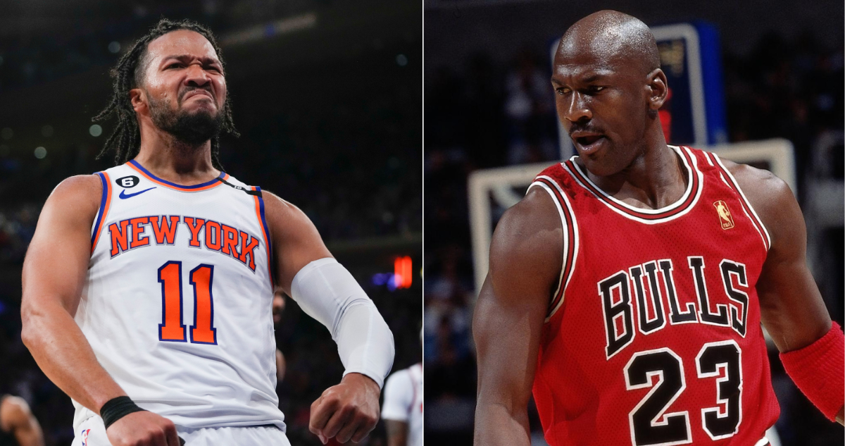 Jalen Brunson alcanzó histórico registro de Michael Jordan en los Playoffs de NBA.