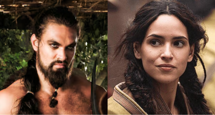 Jason Mamoa en Game Of Thrones y Adria Arjona en Andor