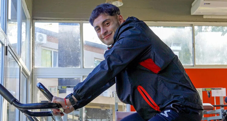 Javier Altamirano entrenamientos