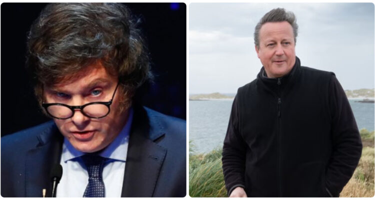 Javier Milei | David Cameron en Malvinas