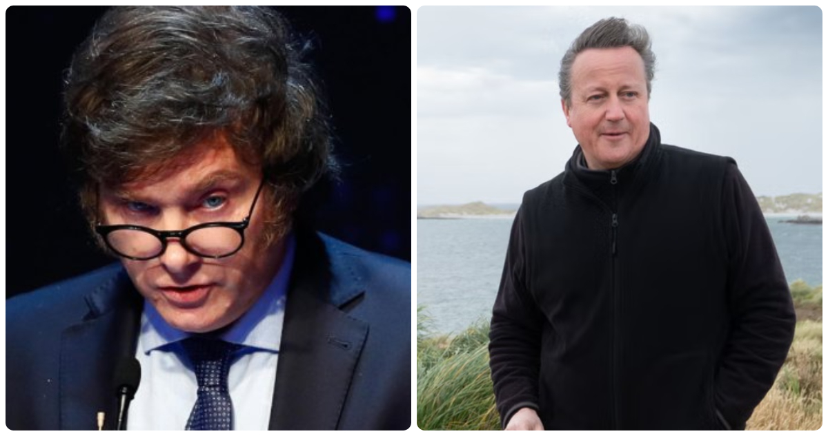 Javier Milei | David Cameron en Malvinas
