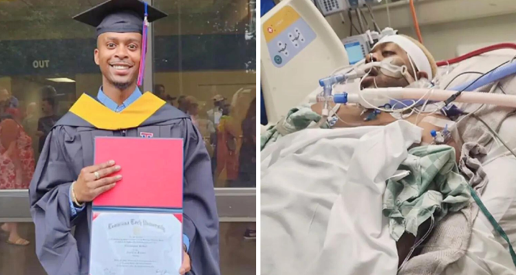 Christopher Gilbert pasó 10 minutos bajo el agua luego de que una amiga, supuestamente, lo lanzara desde un muelle en Luisiana. El hombre no sabía nadar y no fue rescatado por los demás amigos presentes en el lugar.