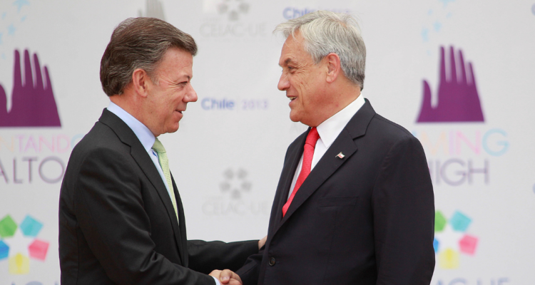 juan manuel santos sebastian piñera
