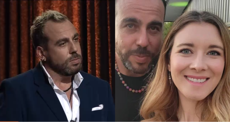 Francisco Kaminski (izquierda), y junto a Carla Jara (derecha) en referencia a nuevas declaraciones