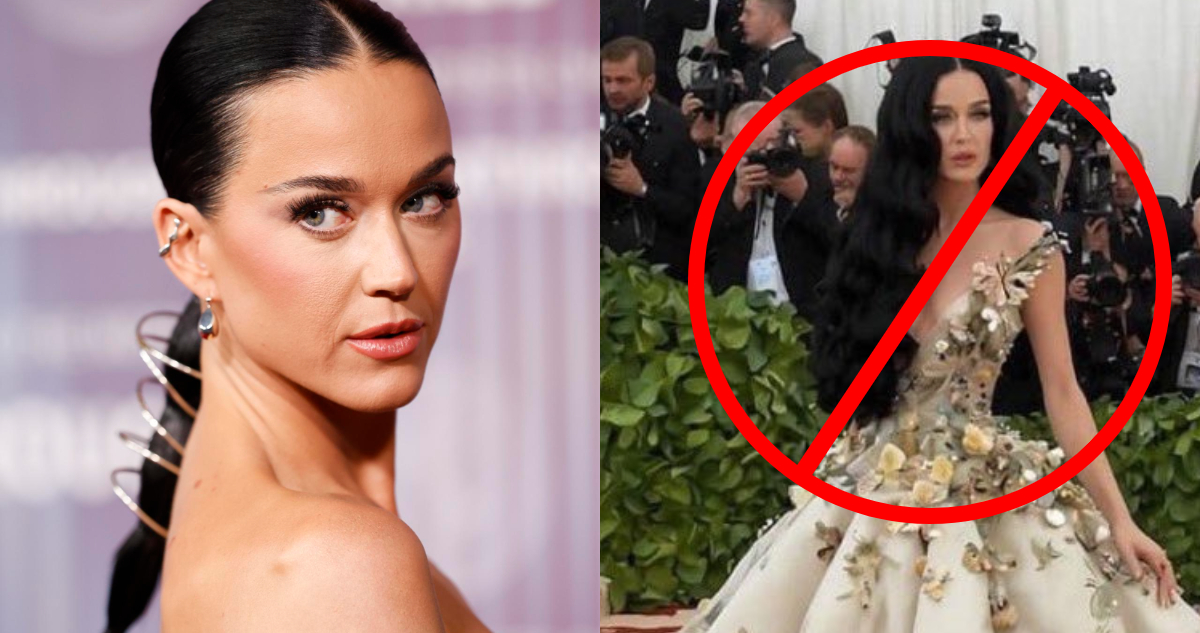 Asombroso look de “Katy Perry” en la MET Gala se viraliza… pero es totalmente falso
