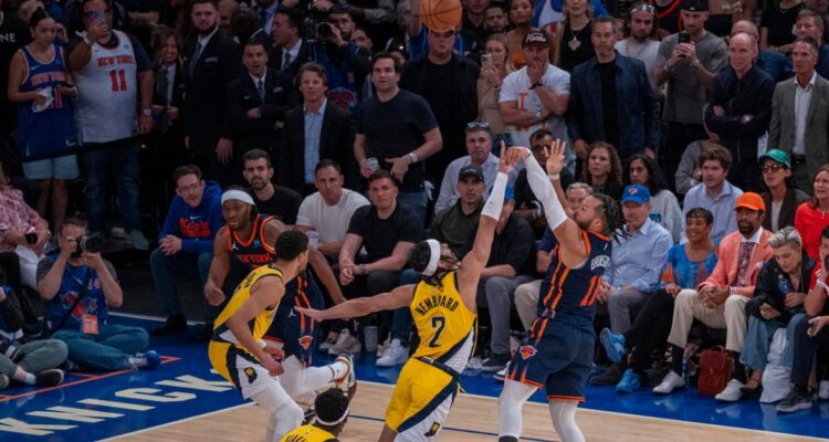 Brunson brilló en paliza de los Knicks a los Pacers en la NBA