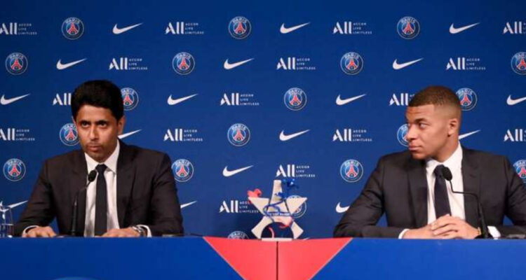 Kylian Mbappé Al Khelaifi pelea PSG