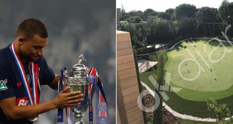 Kylian Mbappé y su nueva casa en Madrid