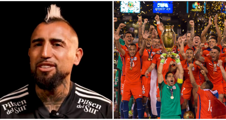 La Roja Copa América recuerdos Arturo Vidal