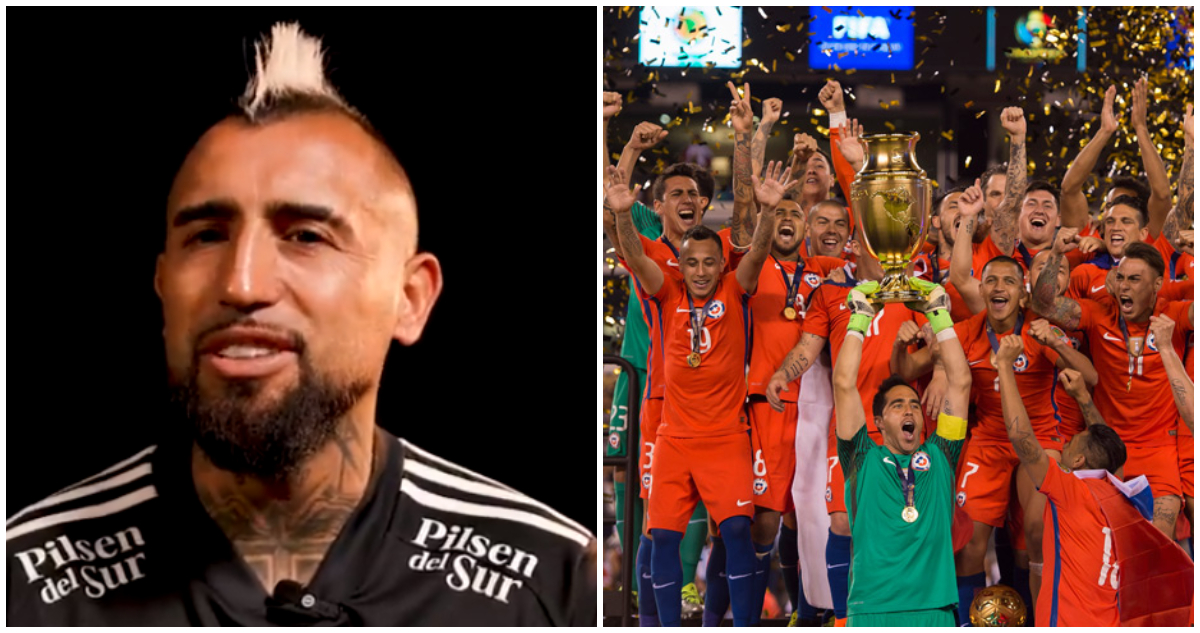 La Roja Copa América recuerdos Arturo Vidal