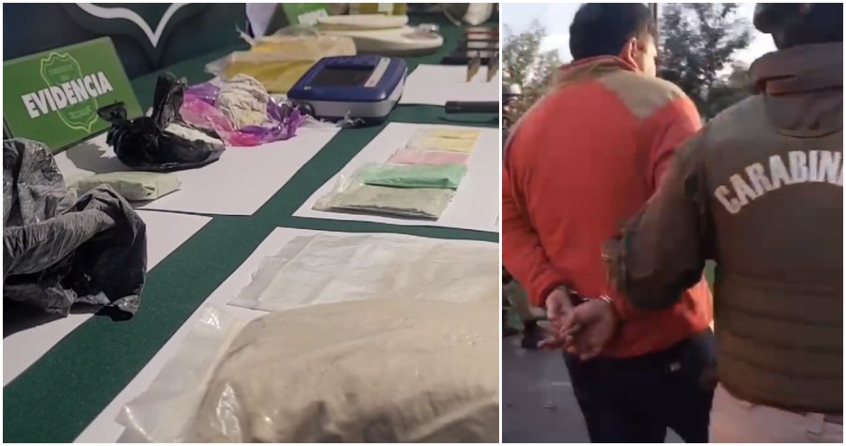 Desbaratan laboratorio clandestino de drogas en Nueva Imperial