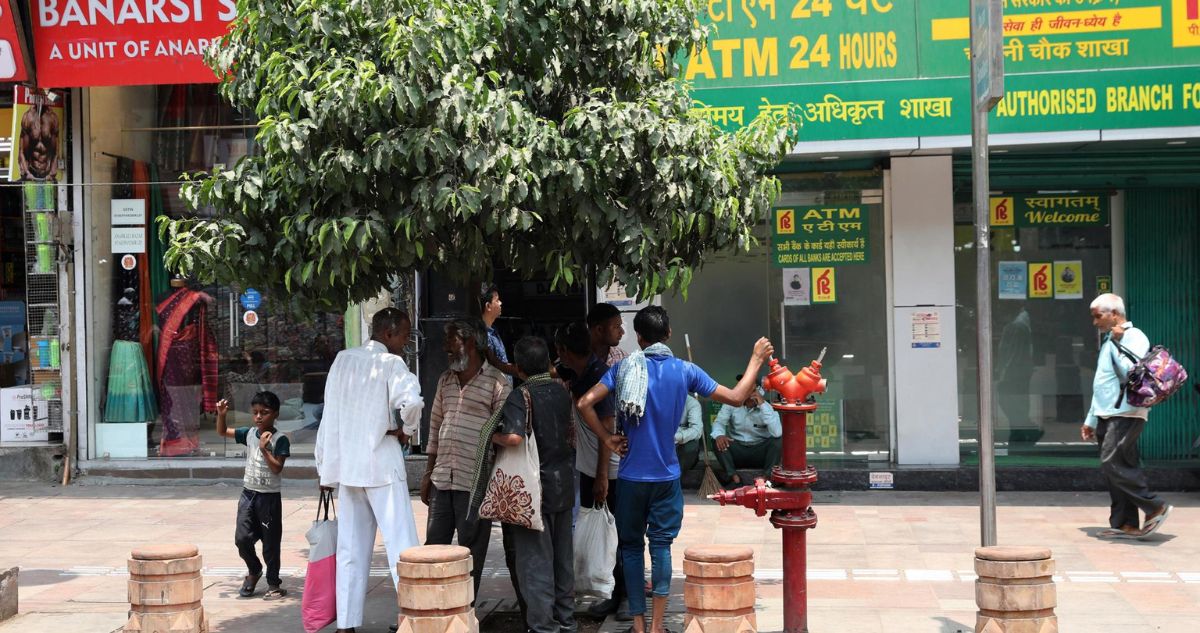 Ola de calor en India 