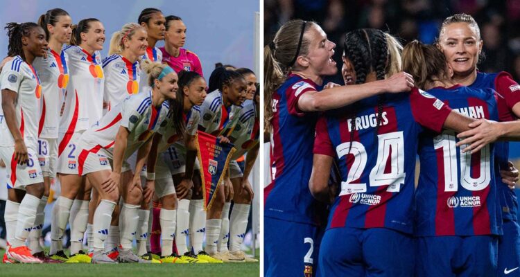 Lyon y Barcelona se enfrentan por la final de Champions League Femenina.