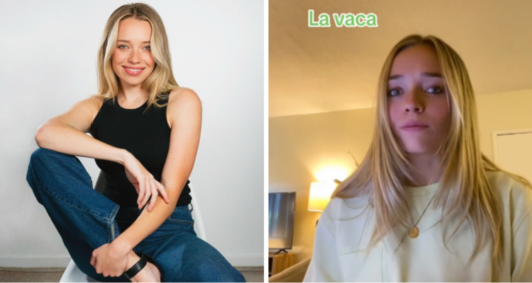 Maddie Jackson creadora del viral The Cow