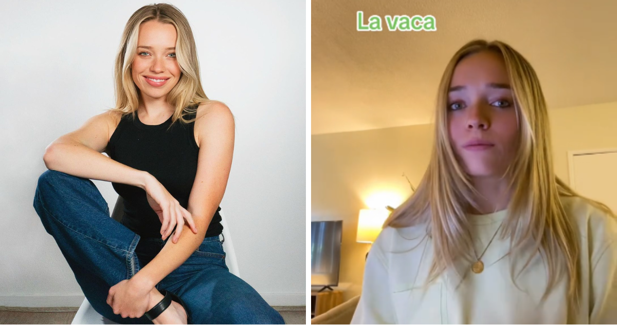 Maddie Jackson creadora del viral The Cow