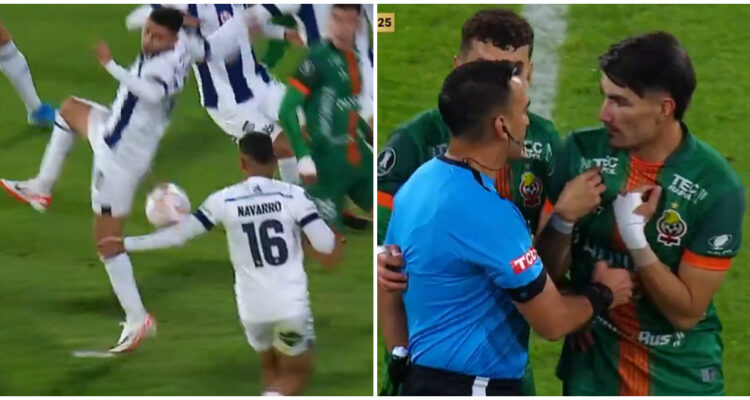 mano Cobresal Talleres Copa Libertadores