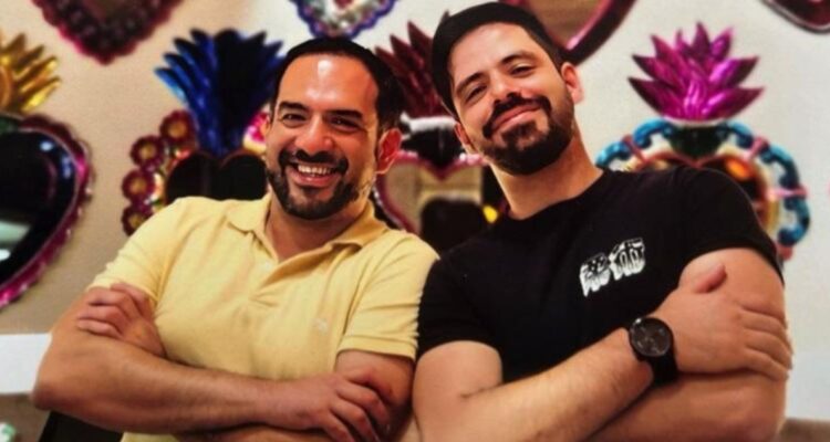 Manuel Guerrero y su hermano Enrique