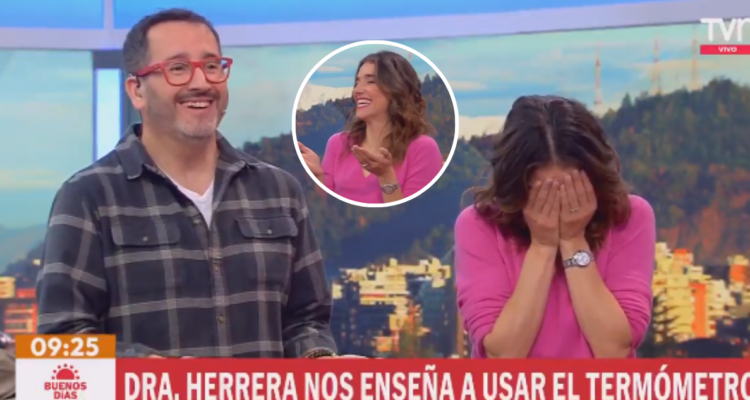 Mari Godoy no pudo contener la risa con pregunta de Eduardo Fuentes sobre uso del termómetro en BDAT