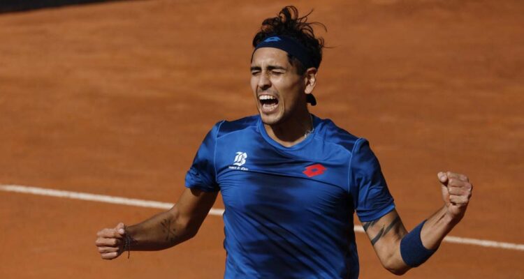 Alejandro Tabilo avanzó a semifinales del Masters de Roma.