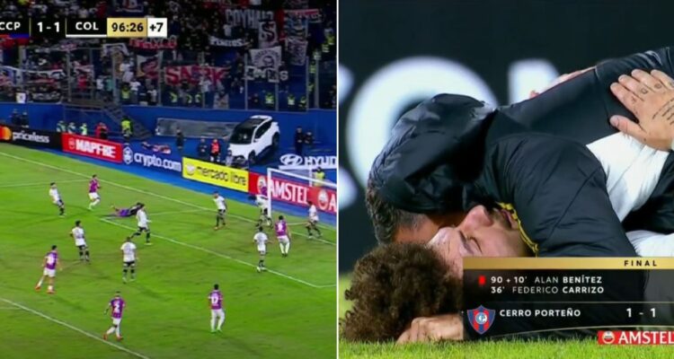 Maxi Falcón y su espectacular salvada que ayudó a Colo Colo ante Cerro Porteño