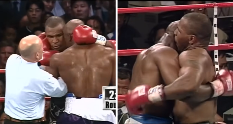 A días de su regreso al ring: Cómo Tyson se vengó del ‘juego sucio’ de su rival mordiendo su oreja