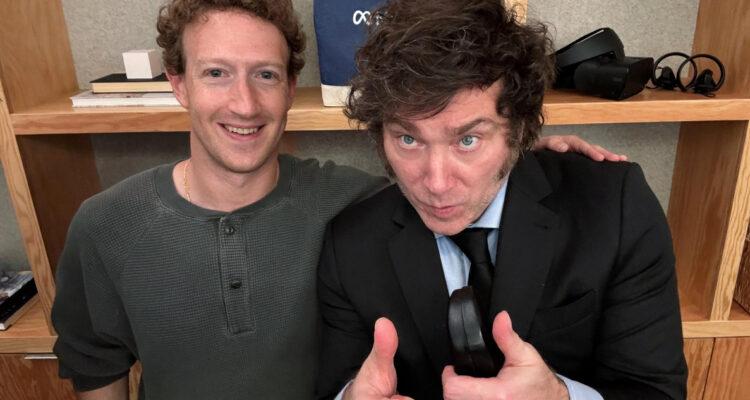 Lujo, selfies y economía: Los días de Milei en Silicon Valley, rodeado de fundadores de tecnológicas