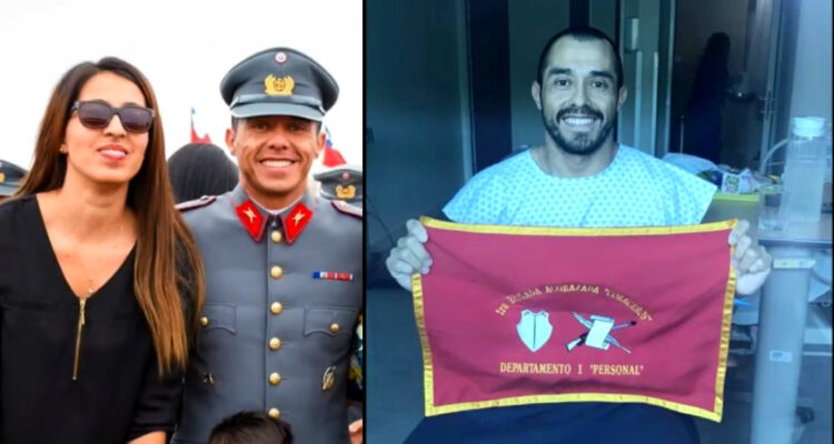 Militar chileno con cáncer en EEUU será trasladado en avión ambulancia: podrá despedirse de sus hijos