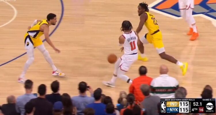 Duelo de Knicks y Pacers en la NBA tuvo varias polémicas.