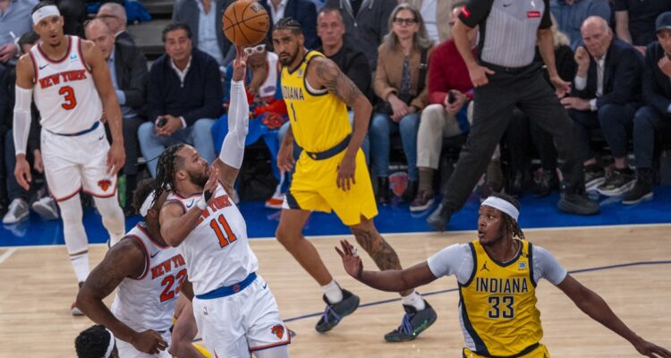 Knicks ganaron a los Pacers en su primer duelo de Playoffs de NBA,