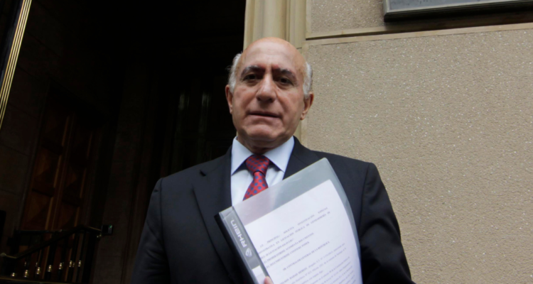 Imagen del exembajador de Chile, Nelson Hadad