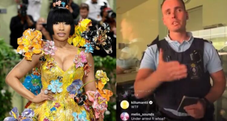 Nicki Minaj transmitió en vivo detención que sufrió en Ámsterdam tras ser acusada de llevar drogas
