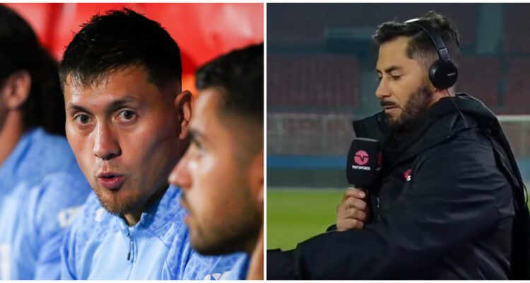 Nicolás Castillo Johnny Herrera cruce en redes sociales