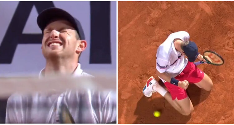 Nicolás Jarry emoción tenis