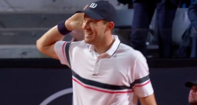 Nicolás Jarry y su emoción tras triunfazo ante Tsitsipas en Roma