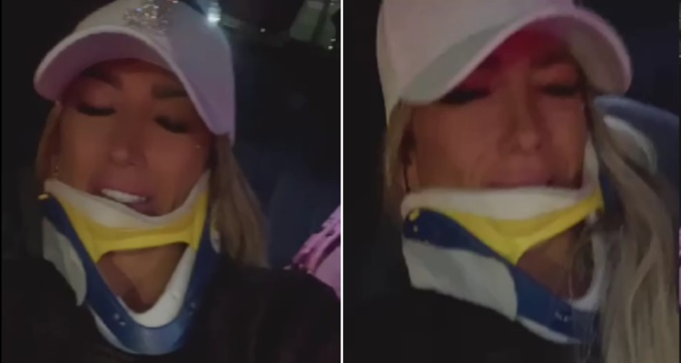 Choque a Nicole Moreno