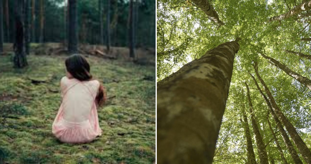 Niña criada en estado salvaje en bosques de Suiza