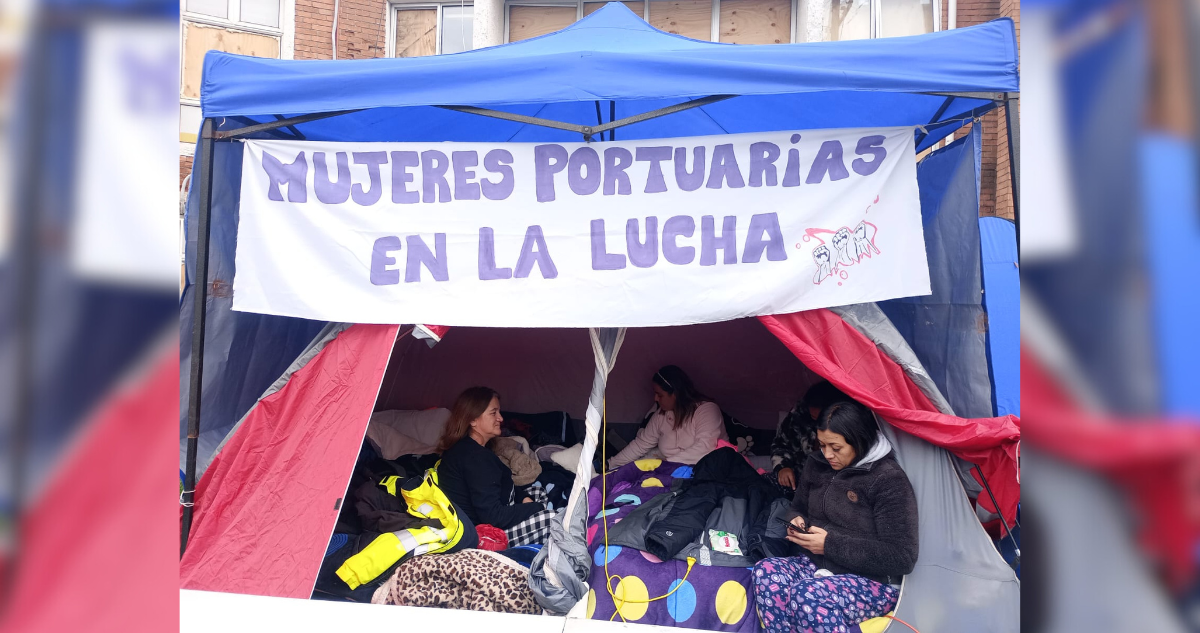 Puerto Coronel: trabajadoras eventuales inician huelga de hambre y acusan incumplimientos tras acuerdo