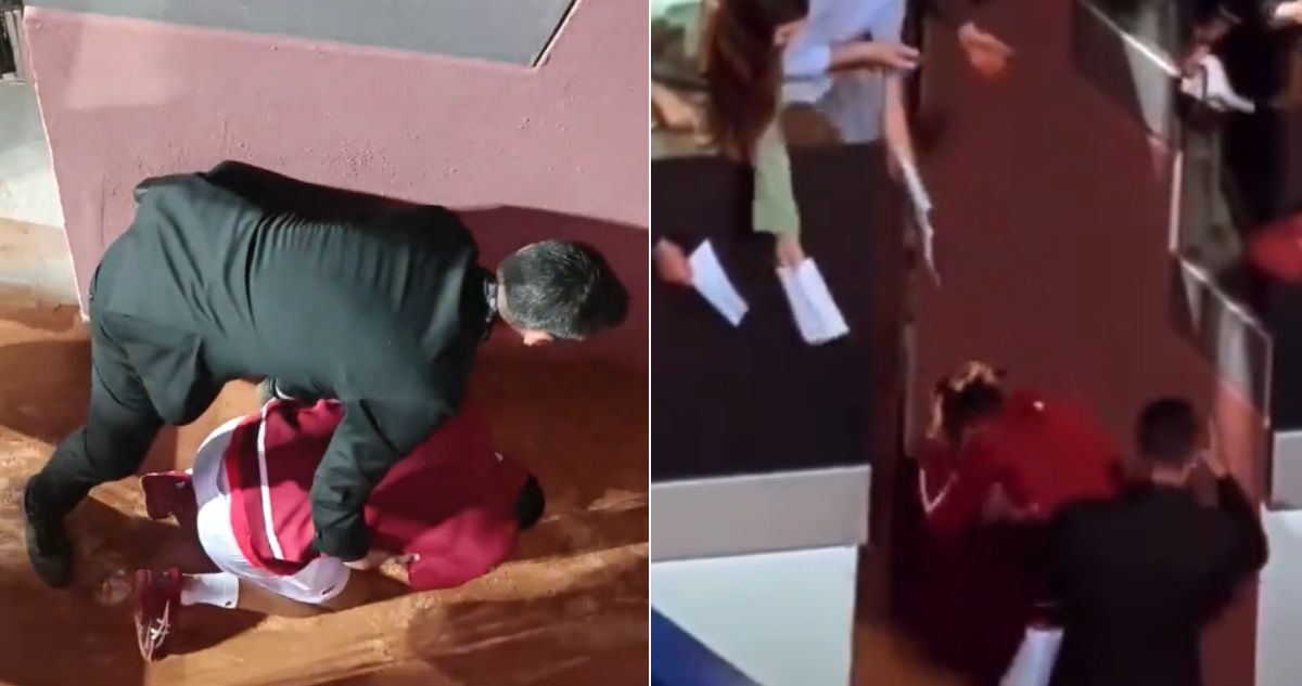 Organización de ROma habló del incidente del botellazo a Novak Djokovic
