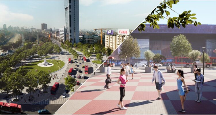 Nueva Alameda: anuncian nuevas remodelaciones y en septiembre comenzarían trabajos en Plaza Baquedano