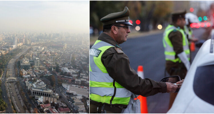 Nueva Alerta Ambiental en la RM: estas son las patentes que no podrán circular este jueves