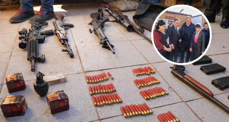 “Operación Caserío” deja 38 detenidos, 70 casas allanadas y fusiles incautados en Tarapacá