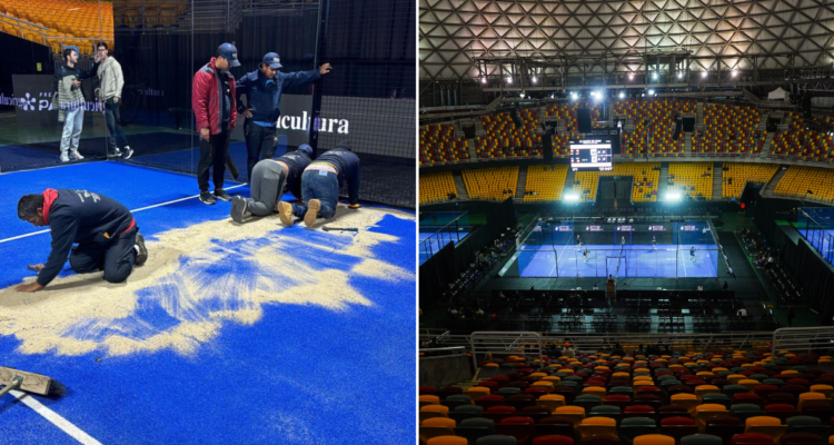 Premier Padel P1 sufre bochorno en Chile que llega a prensa internacional: canchas no estaban listas