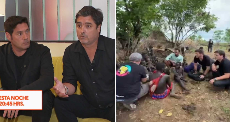 Pancho Saavedra y Zabaleta en entrevista