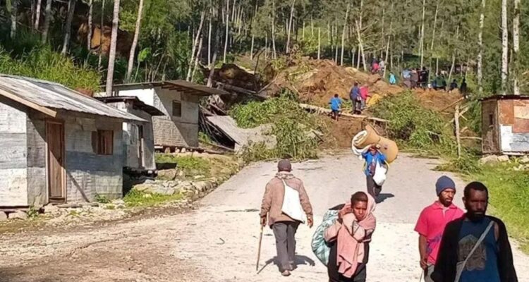 Avalancha en Papúa Nueva Guinea