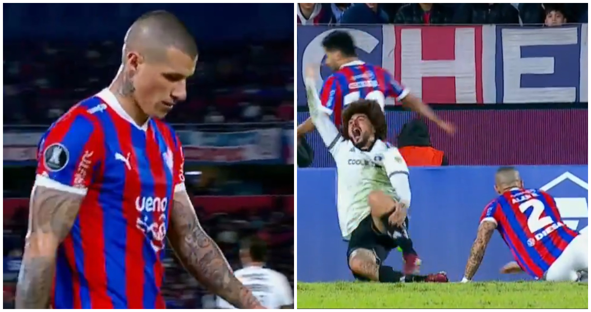 patadón a Maxi Falcón Alan Benítez