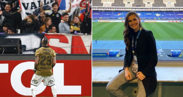 Periodista peruana y sus elogios a Arturo Vidal tras duelo de Copa Libertadores